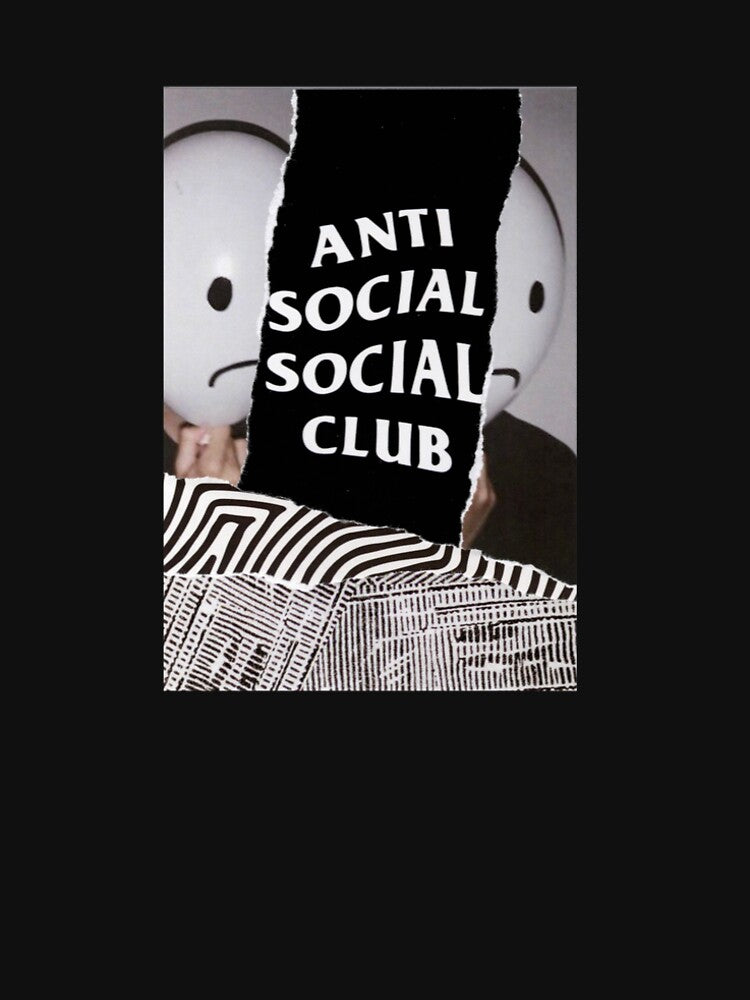 Anti social social club by Deb Puzzledrobots T-Shirts, Hoodie, Sweatshirt | BlankRebels.com (Image 2)
