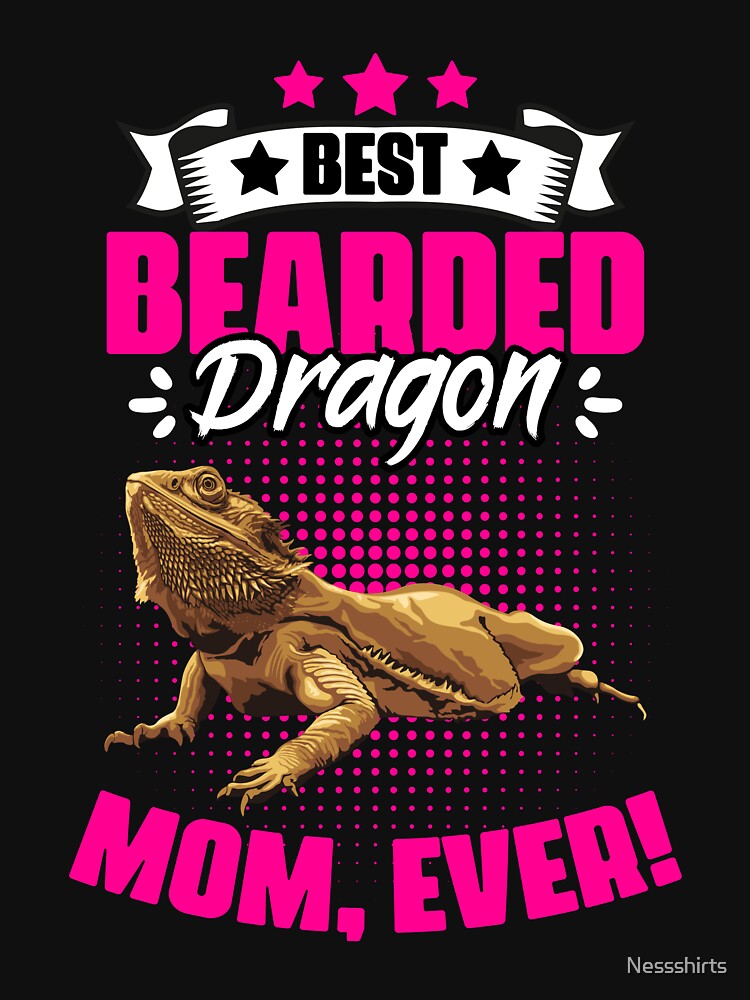 Bearded Dragon Mom Funny Pet Humor For A Reptile Lizard Fan by Nessshirts T-Shirts, Hoodie, Sweatshirt (Image 3)