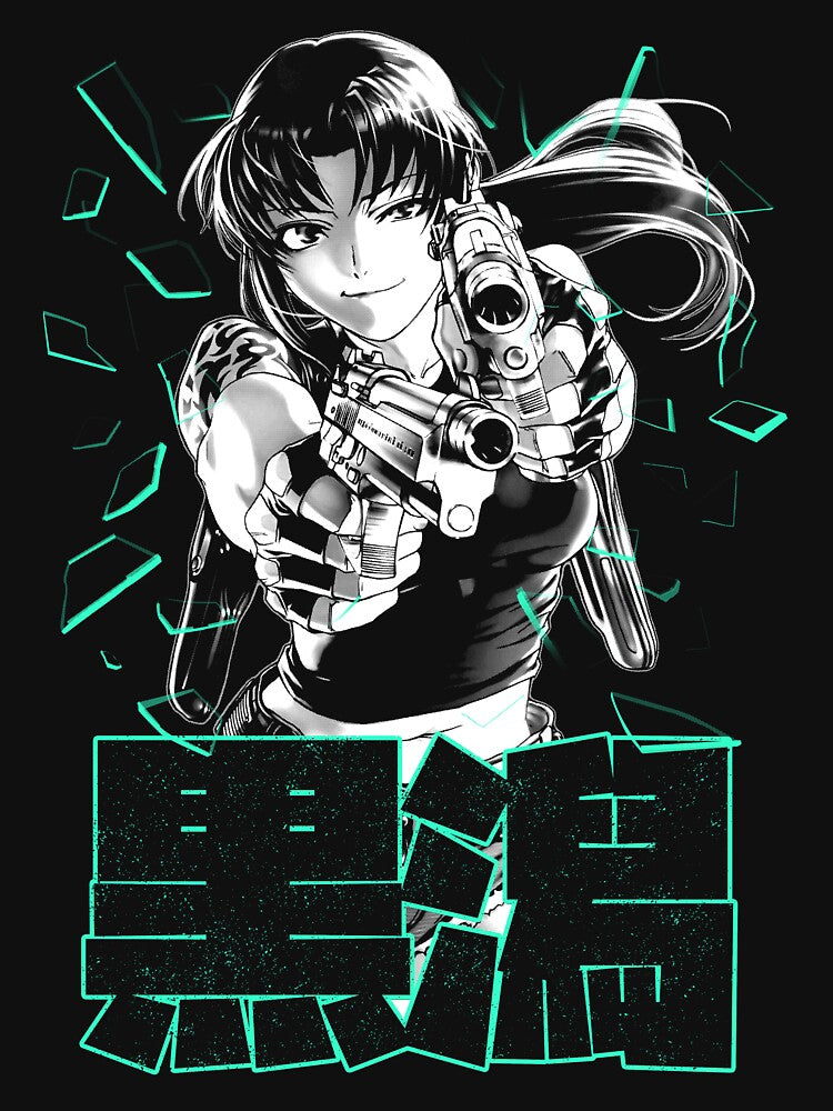Shattered Revy (White) T-Shirts, Hoodie, Sweatshirt