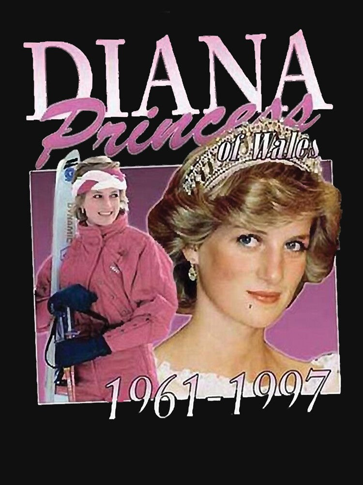 Princess Diana Vintage 90s by GarciaLovell T-Shirts, Hoodie, Sweatshirt | BlankRebels.com (Image 3)