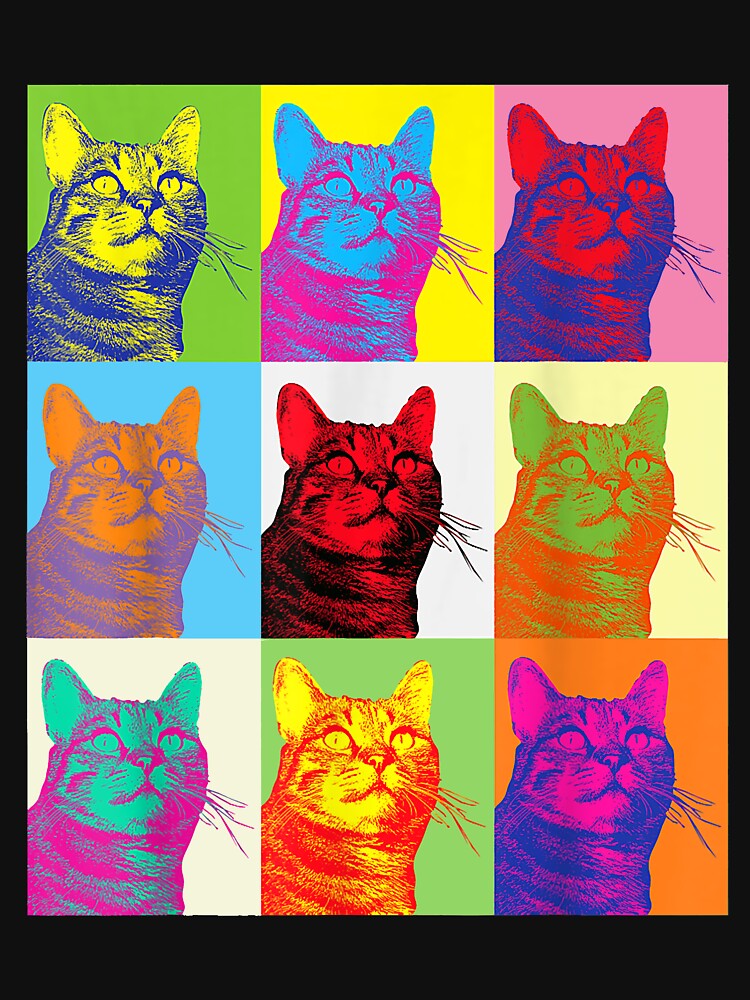 Cat Retro Funny Cat Lover by jackjerry T-Shirts, Hoodie, Sweatshirt | BlankRebels.com (Image 3)
