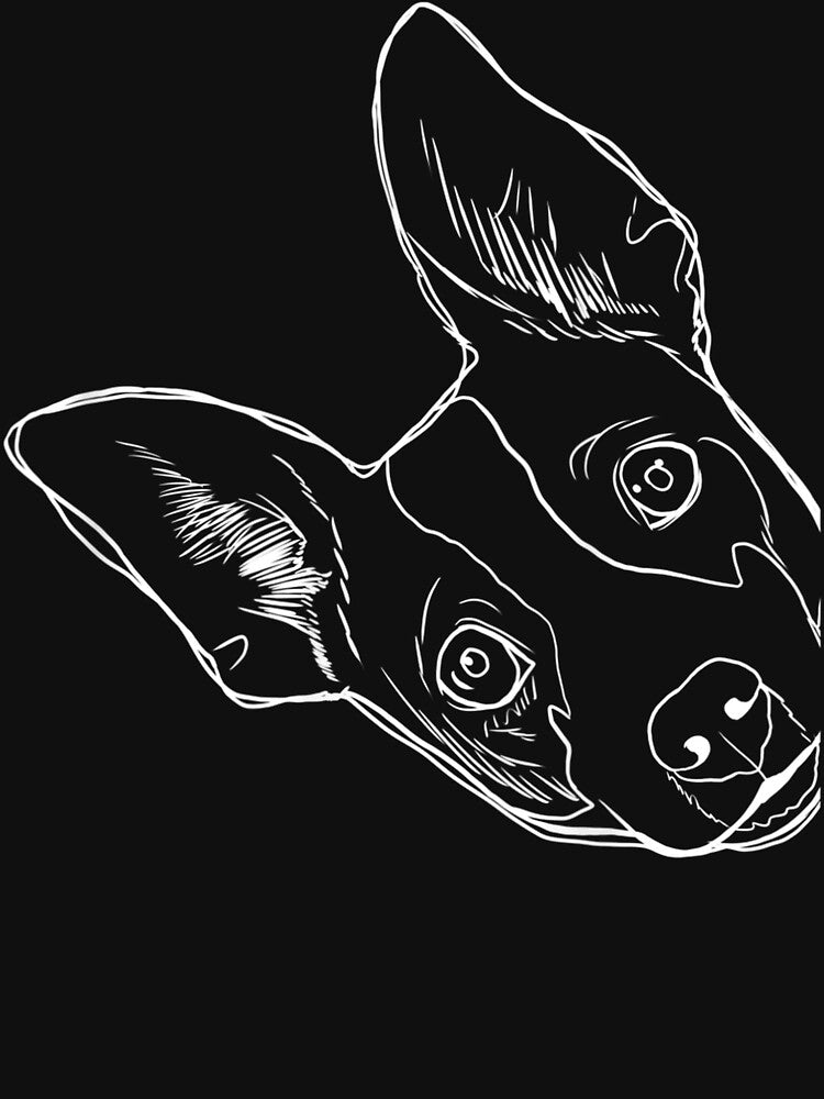 Funny Dog Rat Terrier by HaileyCoolArts T-Shirts, Hoodie, Sweatshirt | BlankRebels.com (Image 3)