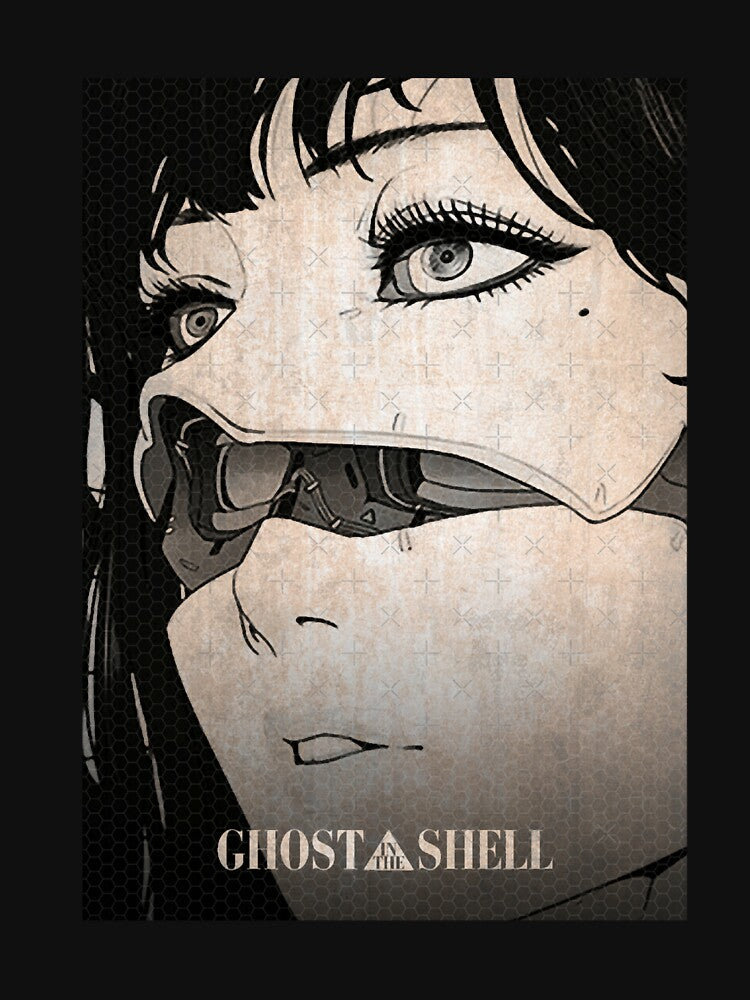Ghost in the Shell Vintage by ChrisMOelmann T-Shirts, Hoodie, Sweatshirt | BlankRebels.com (Image 3)
