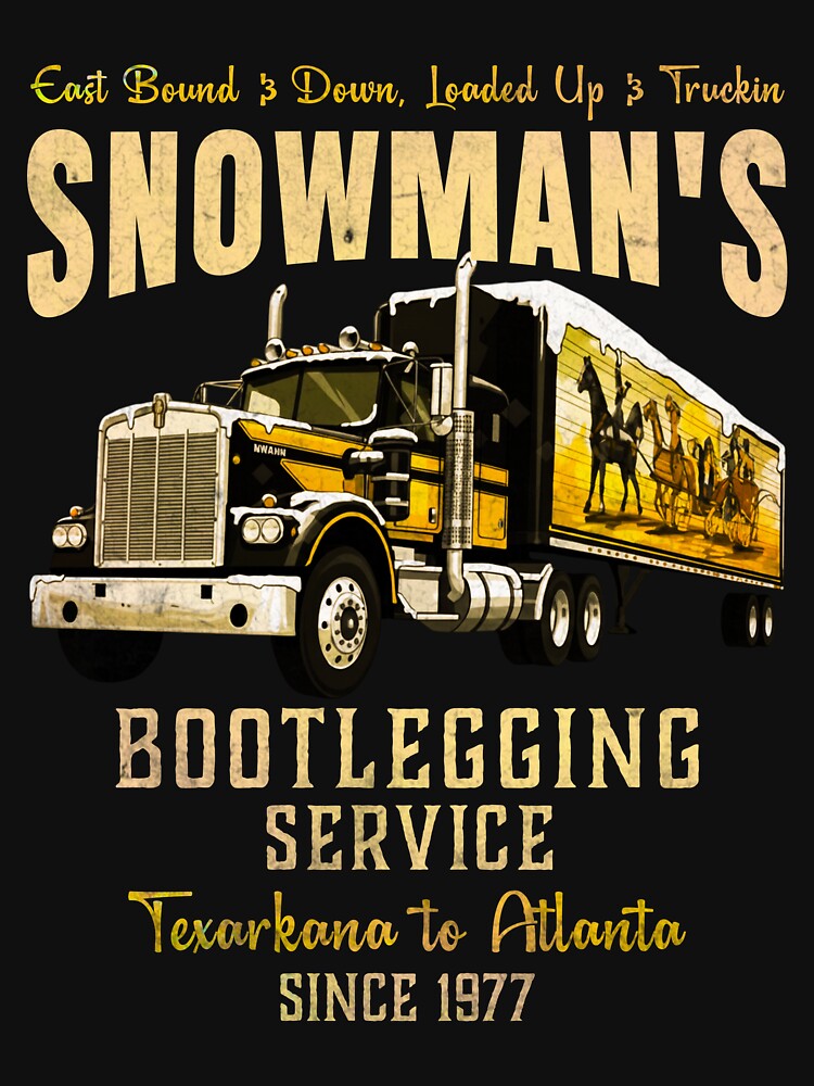Snowman’s Bootlegging Service Png, Smokey and the Bandit Truck by DillonHuerta