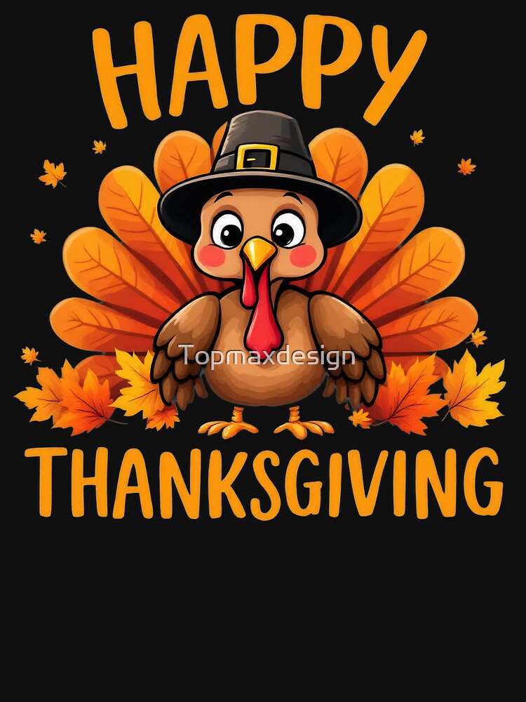 Happy Thanksgiving For Turkey Day Family Dinner by Topmaxdesign T-Shirts, Hoodie, Sweatshirt | BlankRebels.com (Image 3)