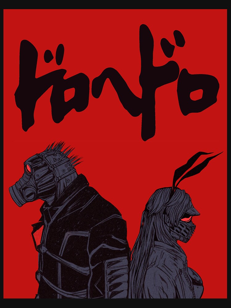 Dorohedoro - Caiman and Nikaido by FrodoSynthesis T-Shirts, Hoodie, Sweatshirt | BlankRebels.com (Image 3)