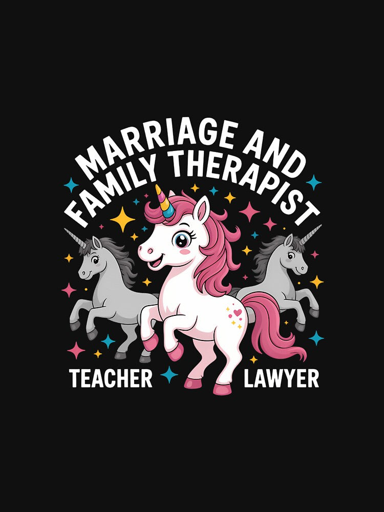 Family Therapist Unicorn by SyncSusscess T-Shirts, Hoodie, Sweatshirt | BlankRebels.com (Image 3)