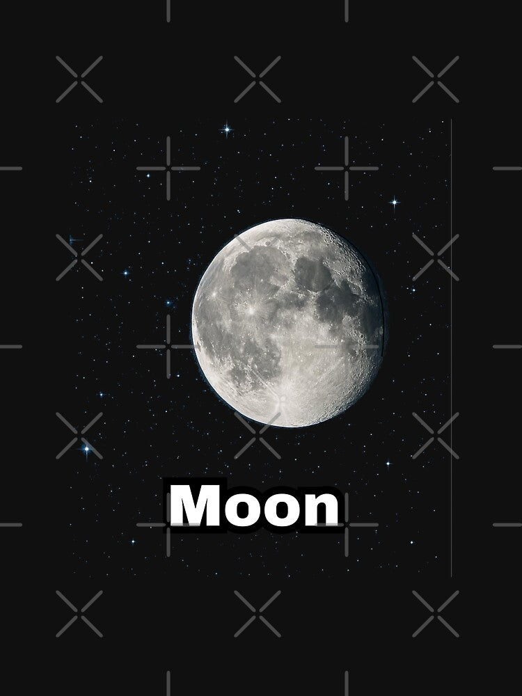 Realistic Full Moon Space Galaxy Astronomy by mariolka24 T-Shirts, Hoodie, Sweatshirt | BlankRebels.com (Image 3)