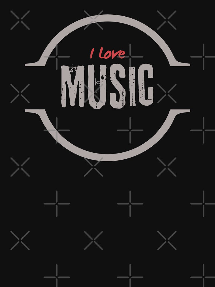 I love Music by Kiramonz T-Shirts, Hoodie, Sweatshirt | BlankRebels.com (Image 3)