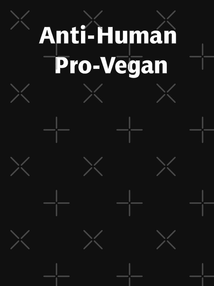 Anti-Human Pro-Vegan by PLANTONE T-Shirts, Hoodie, Sweatshirt | BlankRebels.com (Image 3)
