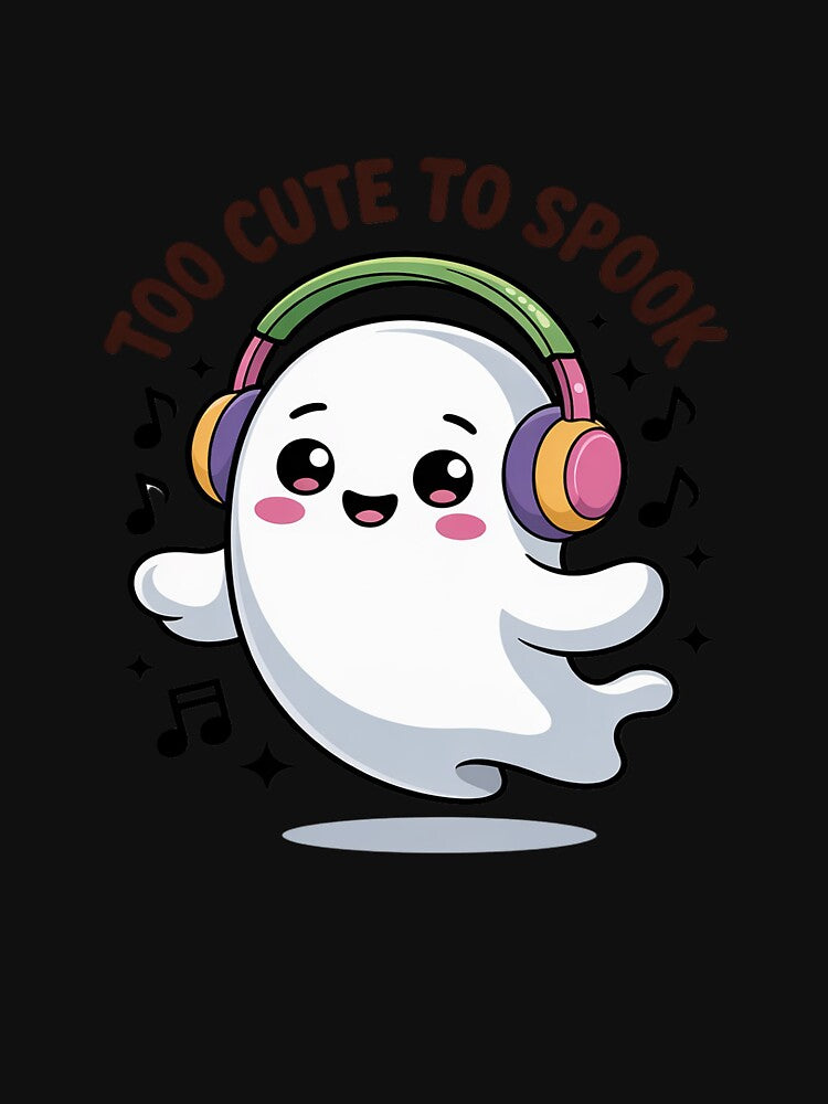 Too Cute To Spook Ghost Halloween by NetoGalaxy T-Shirts, Hoodie, Sweatshirt | BlankRebels.com (Image 3)