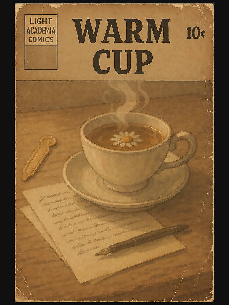 Soft Light Academia: Warm Cup T-Shirts, Hoodie, Sweatshirt