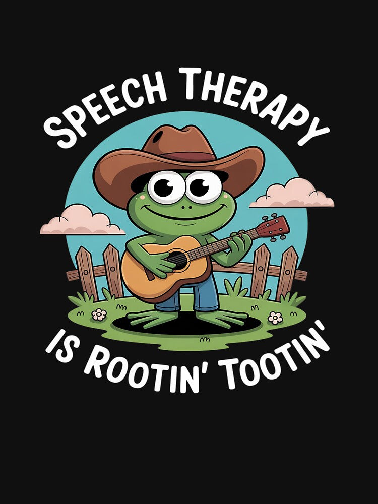 Occupational Therapy Is Rootin' Tootin' Western Cowboy Frog by BubblePancake T-Shirts, Hoodie, Sweatshirt (Image 3)