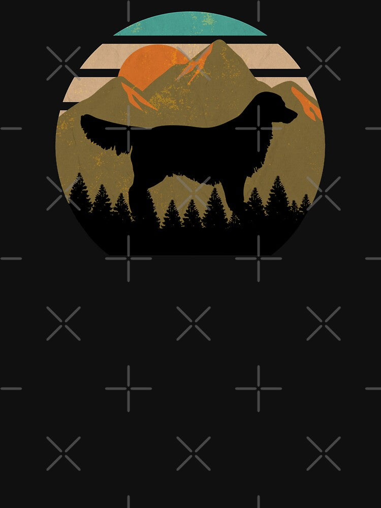 Vintage Sun Mountains Wilderness Golden Retriever Dog Gift by Guarddogdrive T-Shirts, Hoodie, Sweatshirt (Image 3)