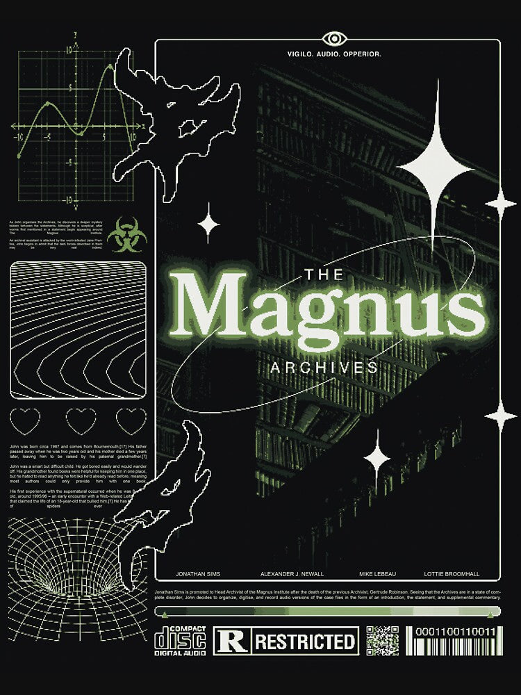 The Magnus Archives Print Design by neukrk
