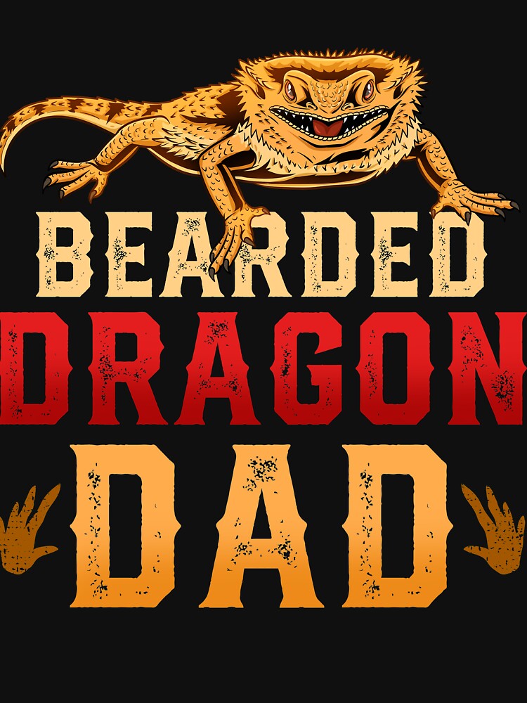Bearded Dragon Dad Lizard Reptile Daddy by CreativeGiftShp T-Shirts, Hoodie, Sweatshirt | BlankRebels.com (Image 3)