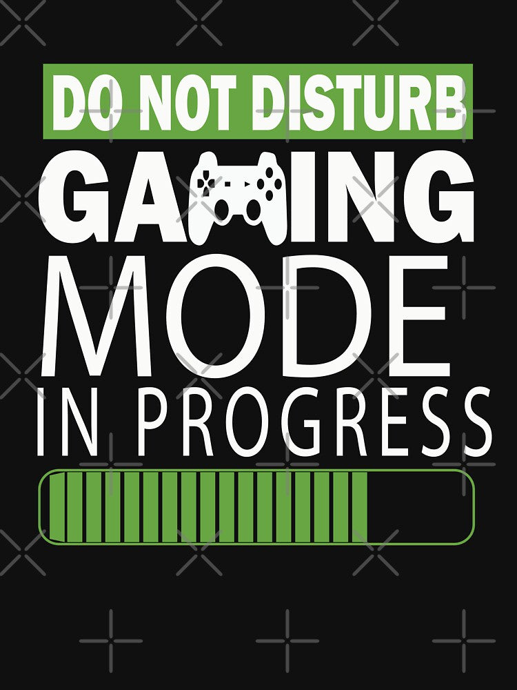do not disturb gaming mode in progress by Teo13 T-Shirts, Hoodie, Sweatshirt | BlankRebels.com (Image 3)