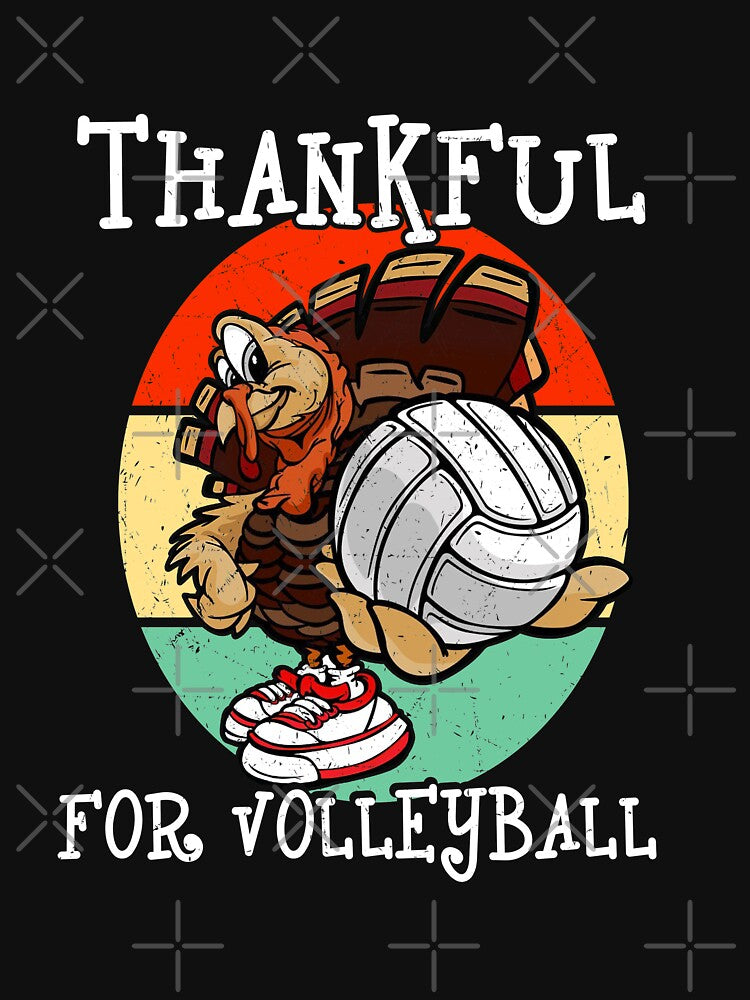 Thankful For Volleyball Thanksgiving Sport Love Family by abiabo T-Shirts, Hoodie, Sweatshirt | BlankRebels.com (Image 3)