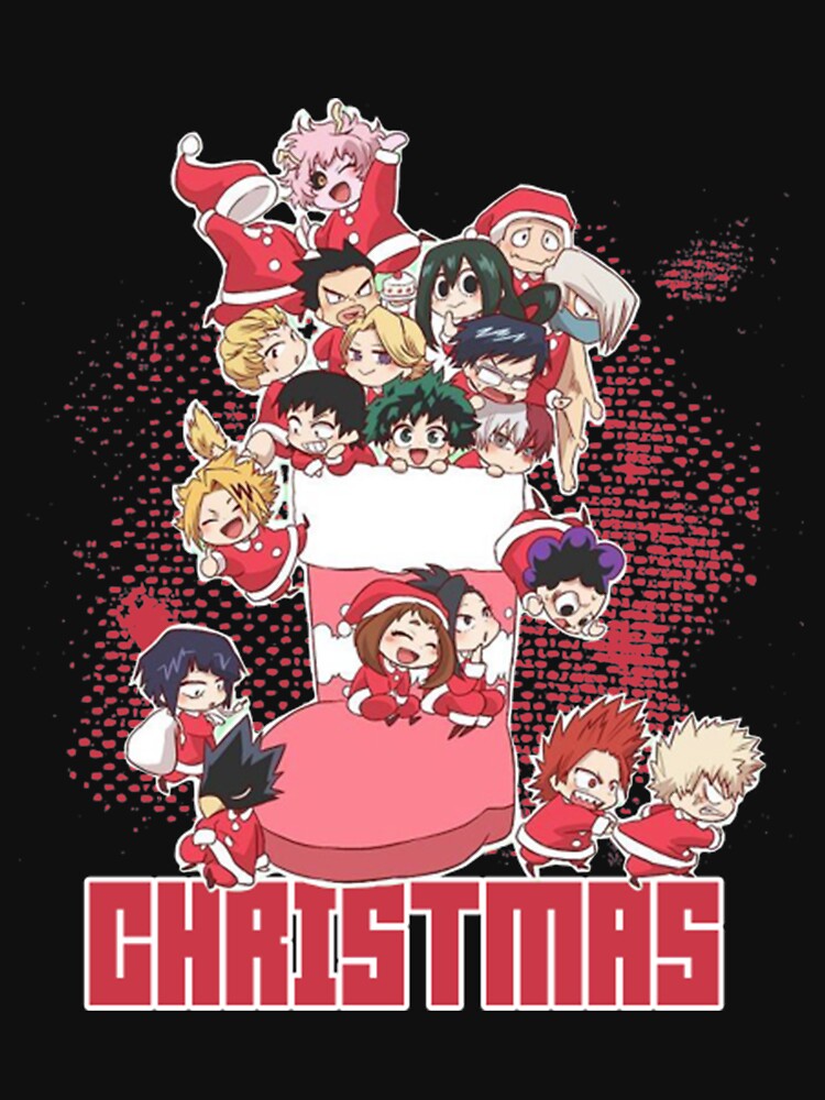 anime christmas by Awimp1103 T-Shirts, Hoodie, Sweatshirt | BlankRebels.com (Image 3)