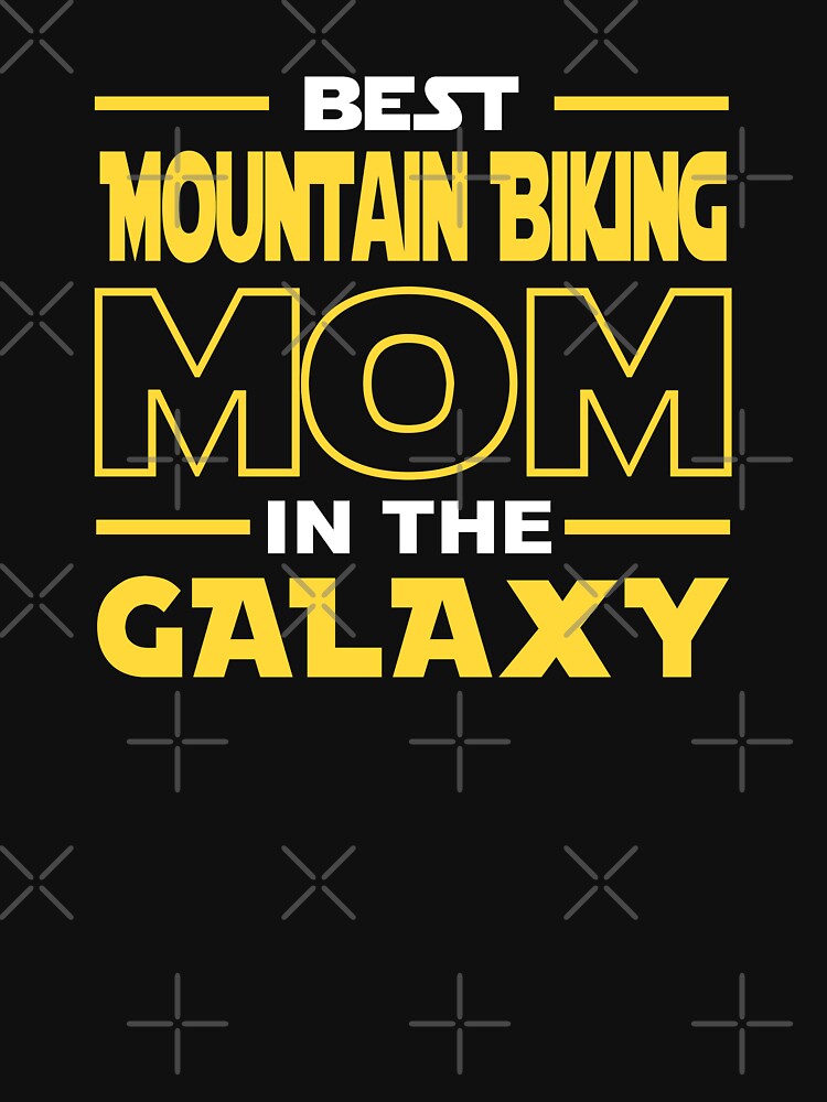 Best Mountain Biking  Mom In The Galaxy shirt, Mountain Biking  Dad Mom Girls Lovers Birthday Christmas Mothers... (Image 3)
