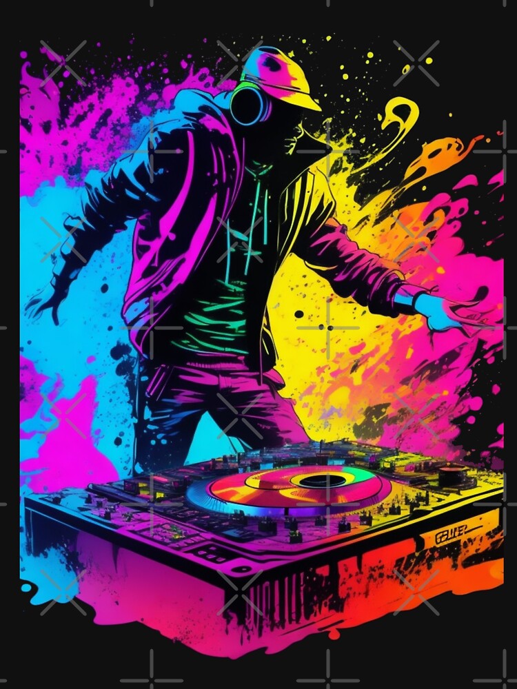 neon dj by Majkel & Majkel T-Shirts, Hoodie, Sweatshirt | BlankRebels.com (Image 3)