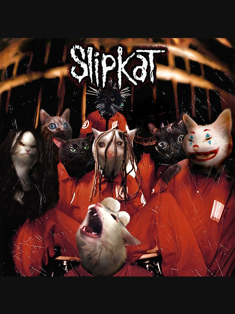 Slipkat 1999 funny cat by catsandmetal666 T-Shirts, Hoodie, Sweatshirt | BlankRebels.com (Image 3)