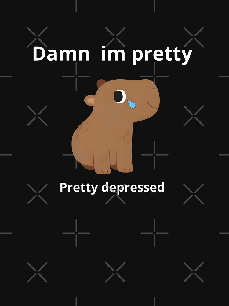 Capybara meme by Newrealis T-Shirts, Hoodie, Sweatshirt | BlankRebels.com (Image 3)