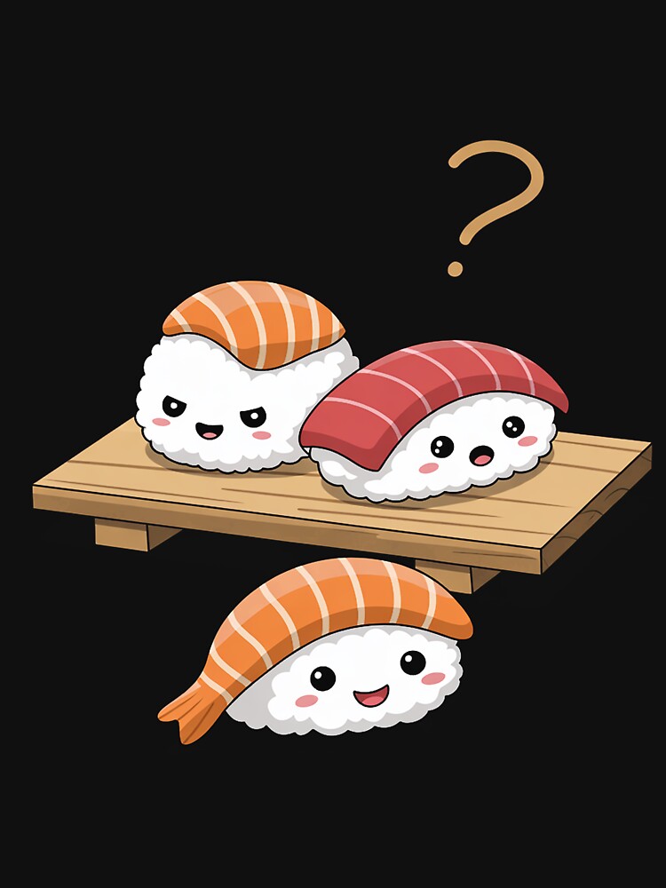 Sleep Walking Sushi, Japanese Foodie by CareTopping T-Shirts, Hoodie, Sweatshirt | BlankRebels.com (Image 3)
