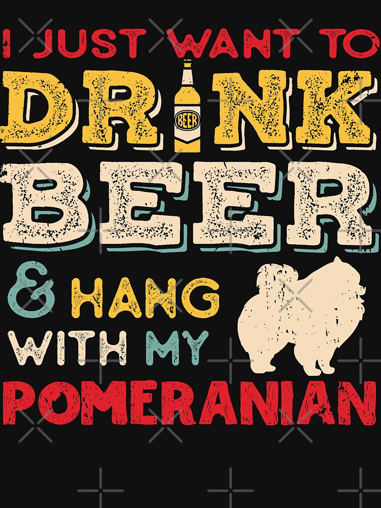 Pomeranian Dog Dad Beer Lover by rafaeltto T-Shirts, Hoodie, Sweatshirt | BlankRebels.com (Image 3)