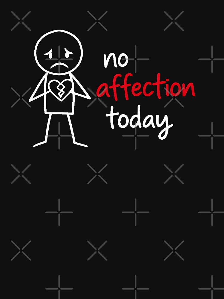 No Affection Today Funny Introvert by DemureArtsy T-Shirts, Hoodie, Sweatshirt | BlankRebels.com (Image 3)