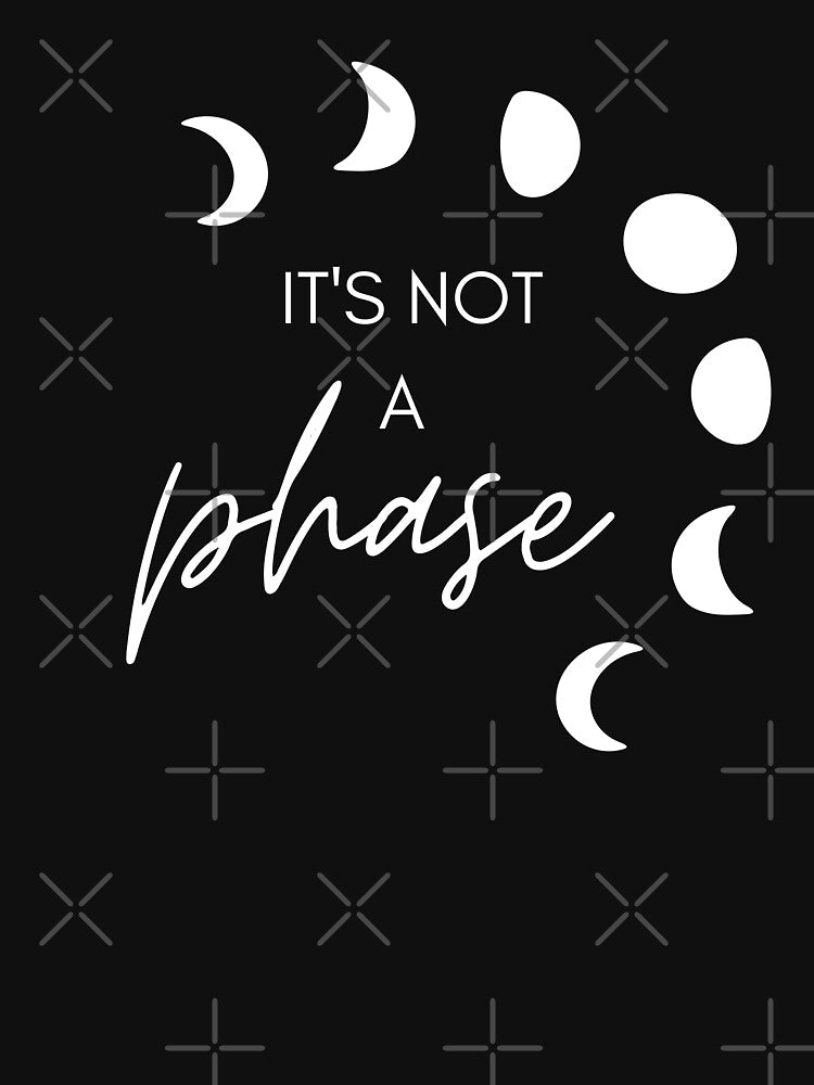 It's Not A Phase by Lauren Barnette T-Shirts, Hoodie, Sweatshirt | BlankRebels.com (Image 3)