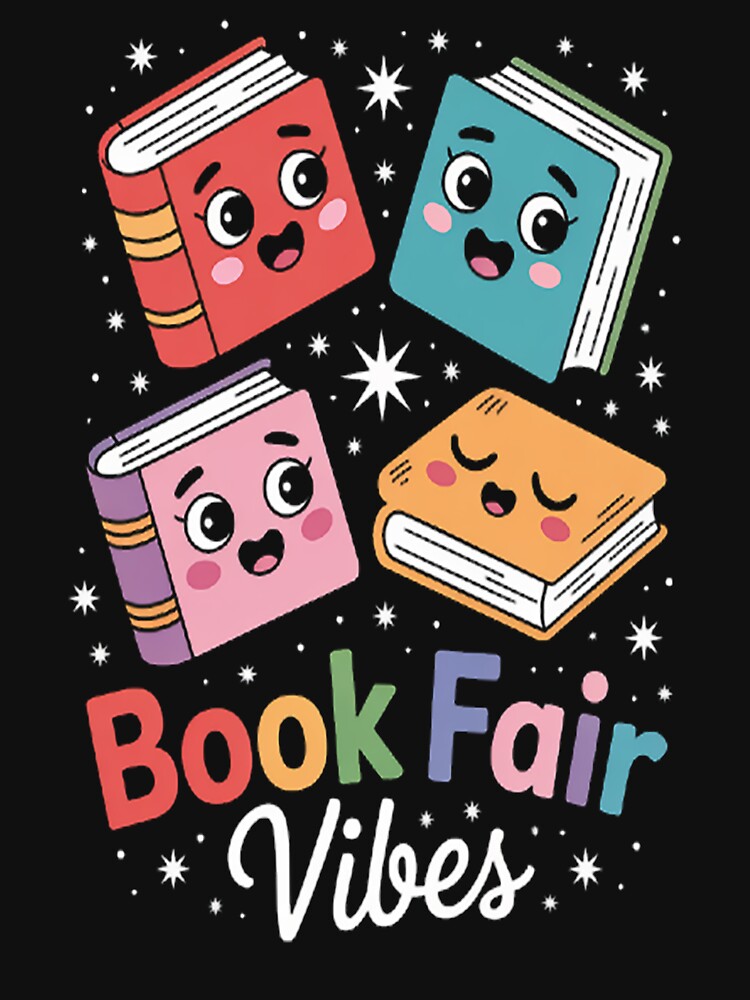 Smiling Book Festival Fun by mandiana T-Shirts, Hoodie, Sweatshirt | BlankRebels.com (Image 3)