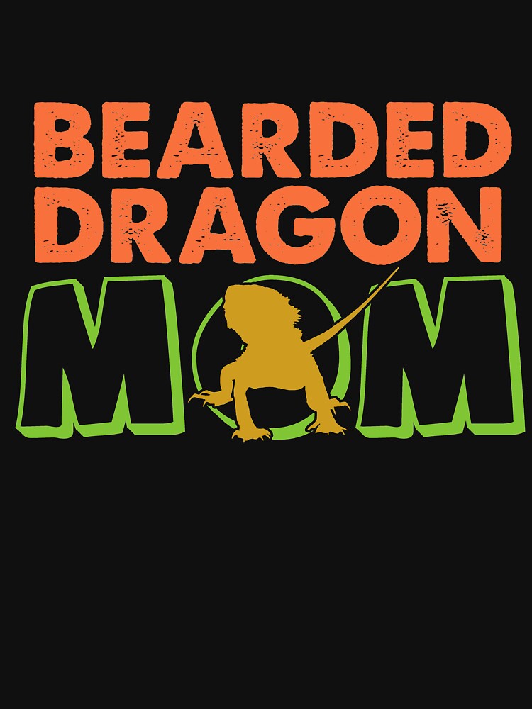 Bearded Dragon Mom - Funny Lizard Lovers Gift by Julien114 T-Shirts, Hoodie, Sweatshirt | BlankRebels.com (Image 3)