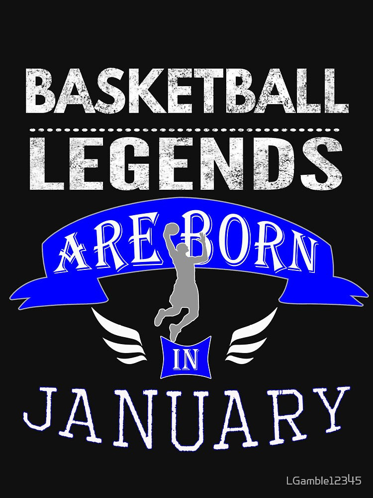 Basketball legends are born in January Boys by LGamble12345 T-Shirts, Hoodie, Sweatshirt | BlankRebels.com (Image 3)