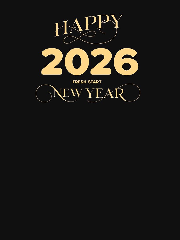 Happy New Year 2026 Fresh Start by EvrmoodCo T-Shirts, Hoodie, Sweatshirt | BlankRebels.com (Image 3)