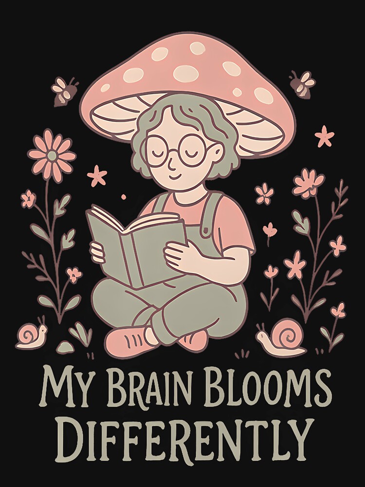Mushroom Reader – Neurodivergent by ydivotci44