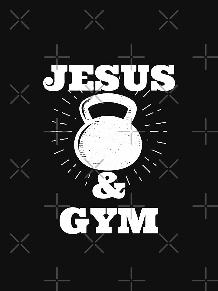 Jesus & Gym Classic T-Shirt by PrestigeTingz Hoodie, Sweatshirt | BlankRebels.com (Image 3)