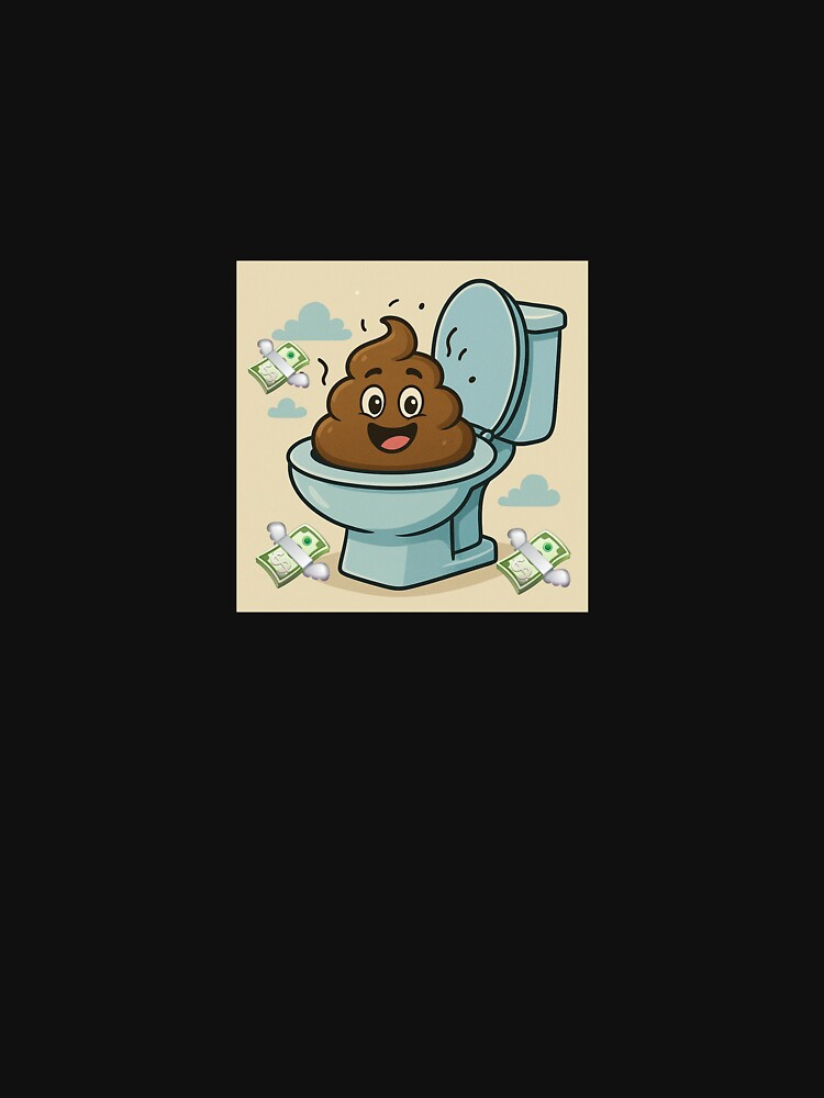 Poopoo meme crypto mascot by Cc32025 T-Shirts, Hoodie, Sweatshirt | BlankRebels.com (Image 3)