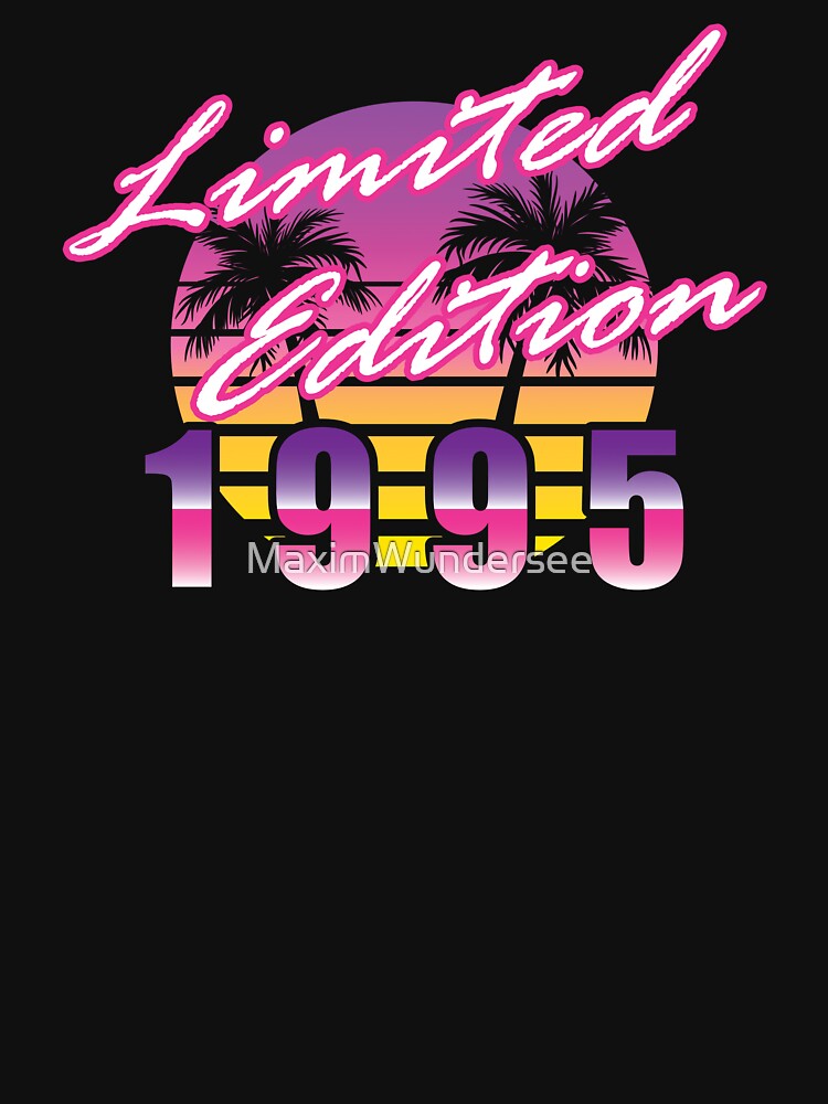 30th Birthday Limited Edition 1995 vintage by MaximWundersee T-Shirts, Hoodie, Sweatshirt | BlankRebels.com (Image 3)