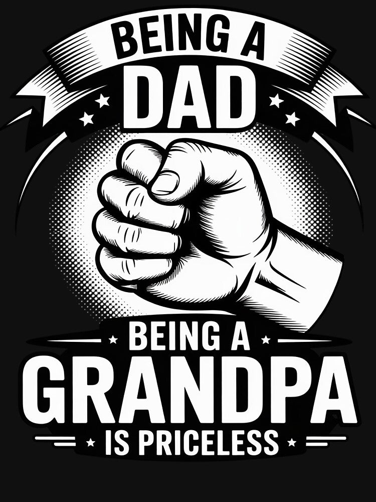 Being A Dad Is An Honor Being A Grandpa Is Priceless by silladive T-Shirts, Hoodie, Sweatshirt | BlankRebels.com (Image 3)