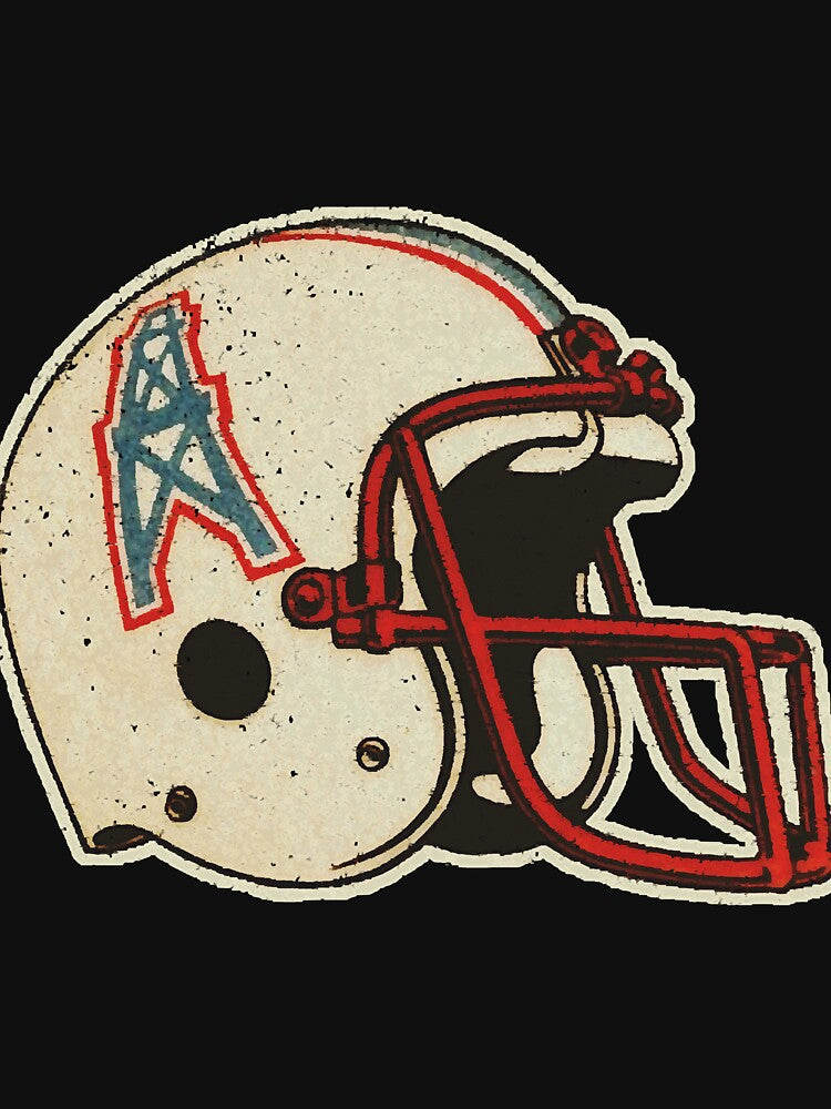 80'S Oilers Helmet [DEFUNCT] Vintage Distressed T-Shirts, Hoodie, Sweatshirt