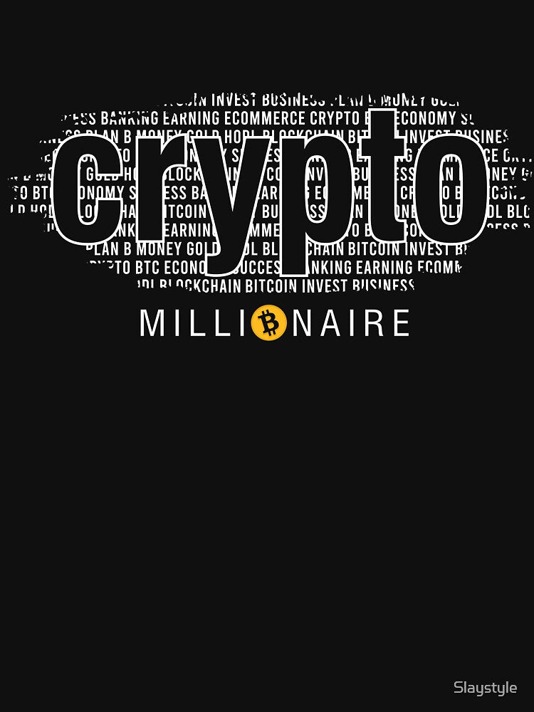CRYPTO MILLIONAIRE-  crypto is for virgins by Slaystyle T-Shirts, Hoodie, Sweatshirt | BlankRebels.com (Image 3)