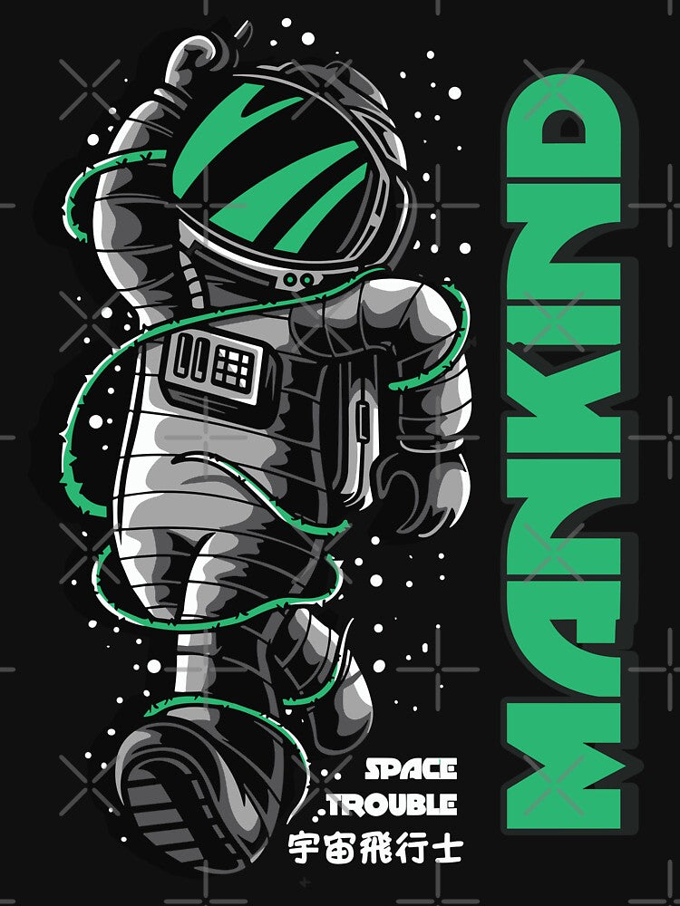Astronaut of Mankind by The  Qash T-Shirts, Hoodie, Sweatshirt | BlankRebels.com (Image 3)