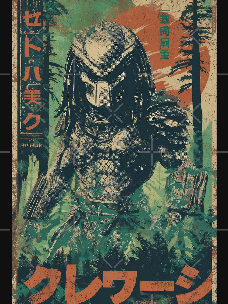 Distressed Predator Vintage Poster by AnimeArsenalPrints T-Shirts, Hoodie, Sweatshirt | BlankRebels.com (Image 3)