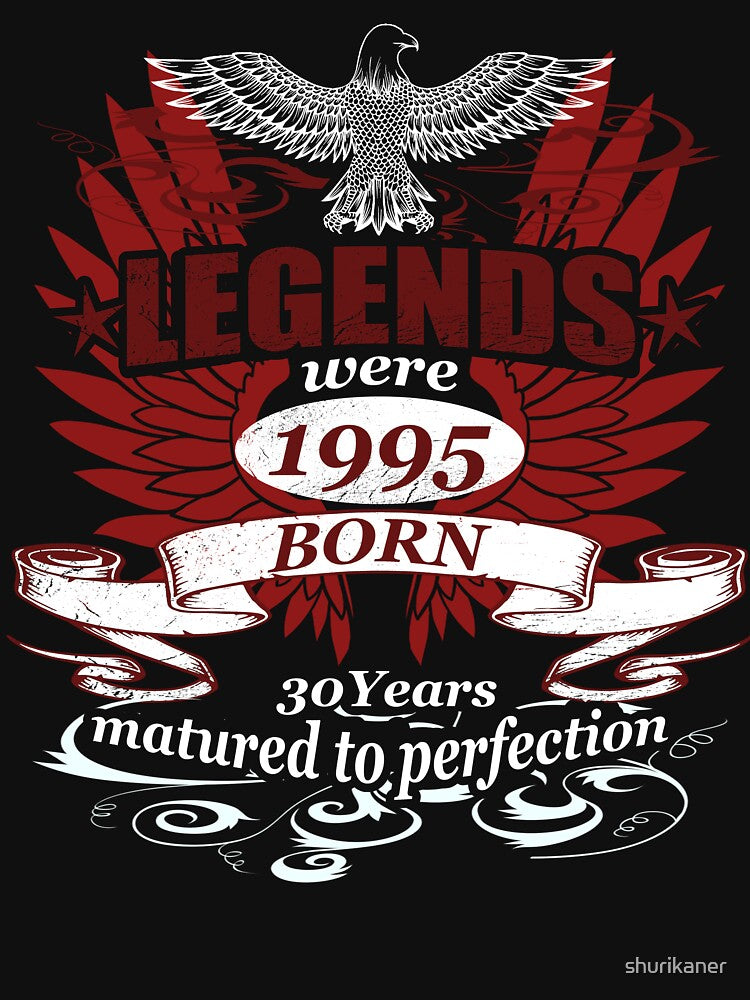 Gift idea for 30th birthday year 1995 30 years by shurikaner T-Shirts, Hoodie, Sweatshirt | BlankRebels.com (Image 3)