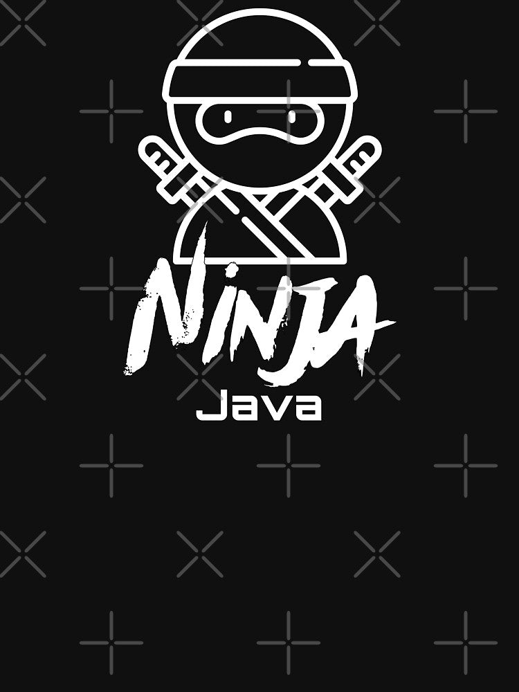 Java Ninja (white) by Stornu2Ruedas T-Shirts, Hoodie, Sweatshirt | BlankRebels.com (Image 3)
