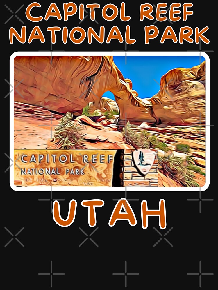 Capitol Reef National Park Utah by MojaveTradePost T-Shirts, Hoodie, Sweatshirt | BlankRebels.com (Image 3)