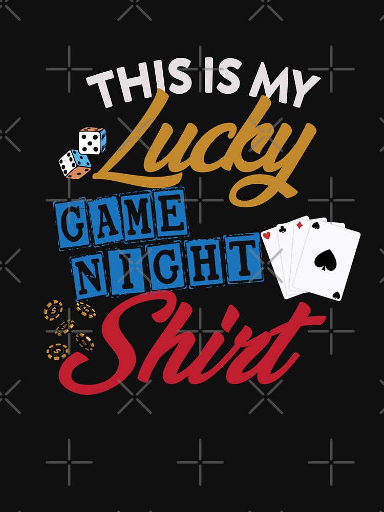 This is My Lucky Game Night Shirt Funny by diip Hoodie, Sweatshirt | BlankRebels.com (Image 3)