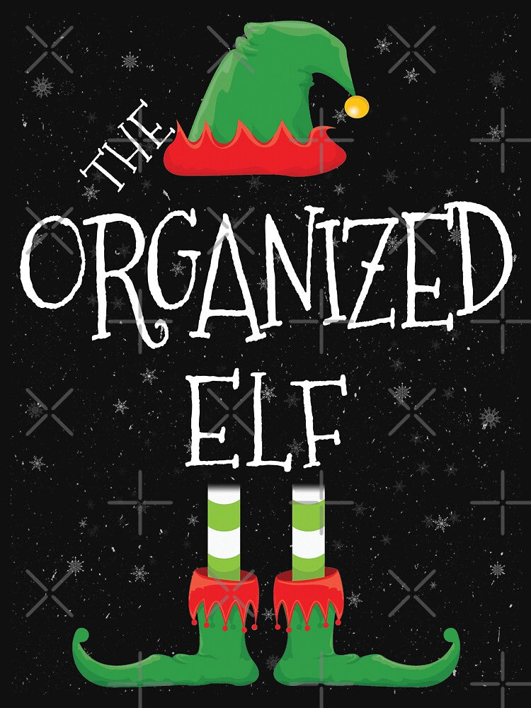 Organized Elf Family Matching Christmas Group Funny Gift by DavisHasari T-Shirts, Hoodie, Sweatshirt (Image 3)