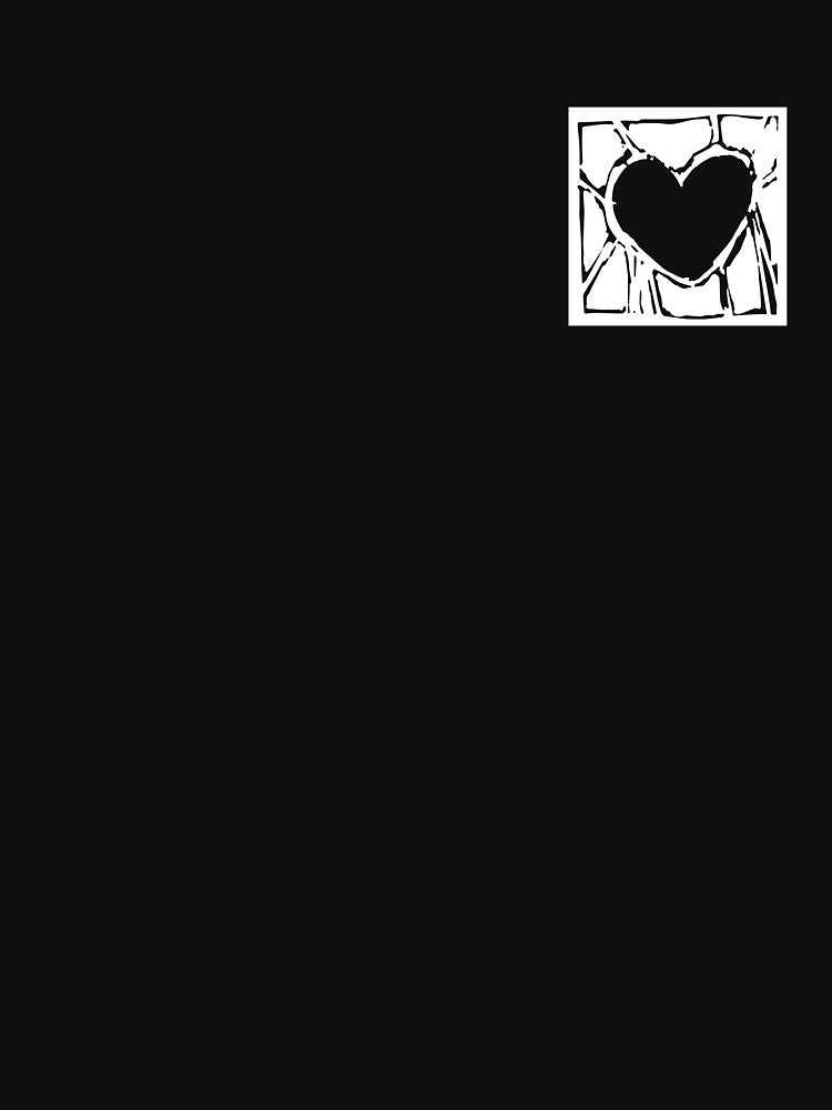 White Heart Shape by corexxo T-Shirts, Hoodie, Sweatshirt | BlankRebels.com (Image 3)